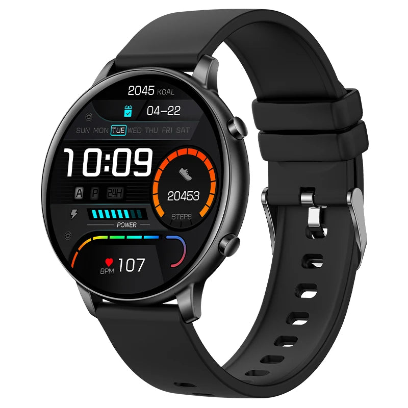SENBONO G28 Round Smart Watch Men  1.39'' 360*360 HD Big Screen Answer Call Watch Blood Pressure Monitor Women Smartwatch Sports