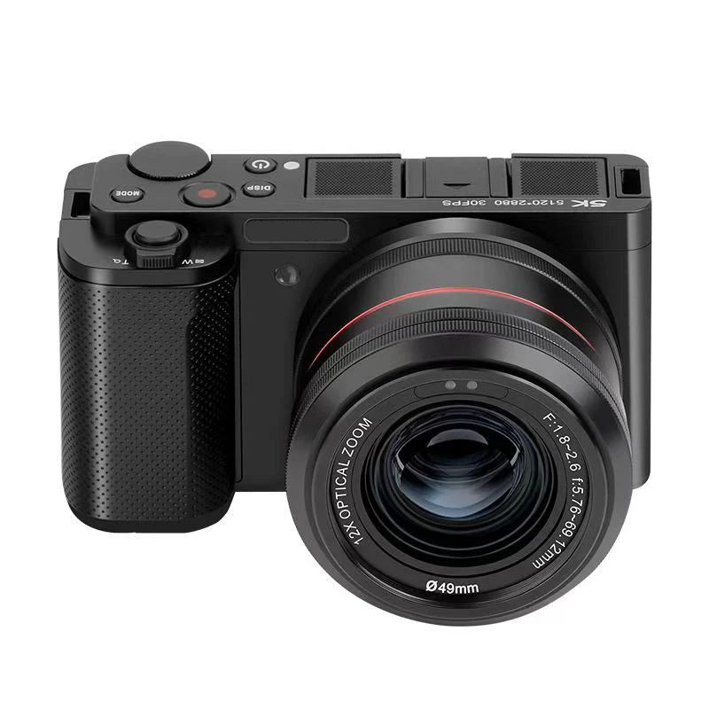 Winait 5K DSLR 64 MP Night Vision Digital Camera with 12x Optical Zoom and 3.2'' Color Display