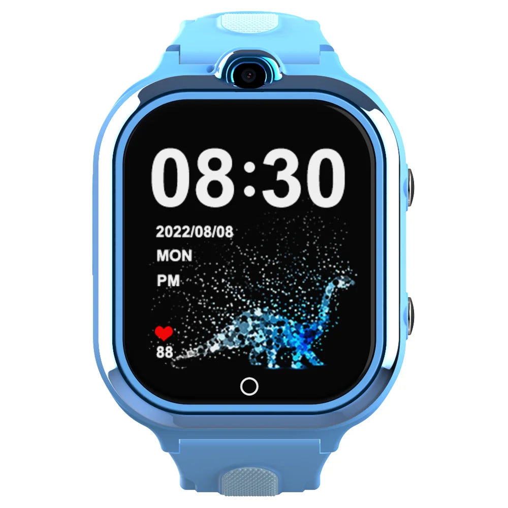 Kids GPS Smart Watch DF97 Touch Screen IP67 Waterproof 1+8G 4G Voice Chat SOS Calling GEO Fence Smartwatch for Boys Girls