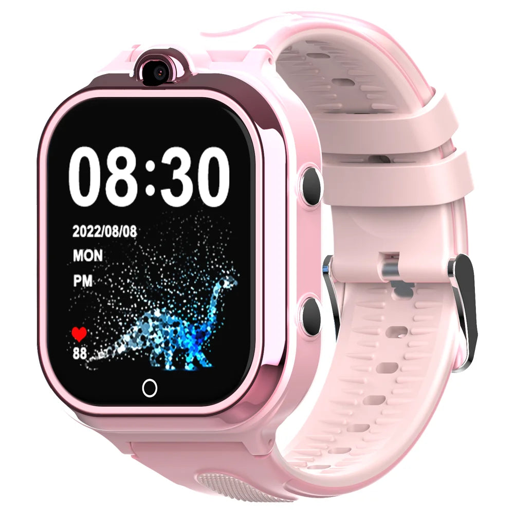 Kids GPS Smart Watch DF97 Touch Screen IP67 Waterproof 1+8G 4G Voice Chat SOS Calling GEO Fence Smartwatch for Boys Girls