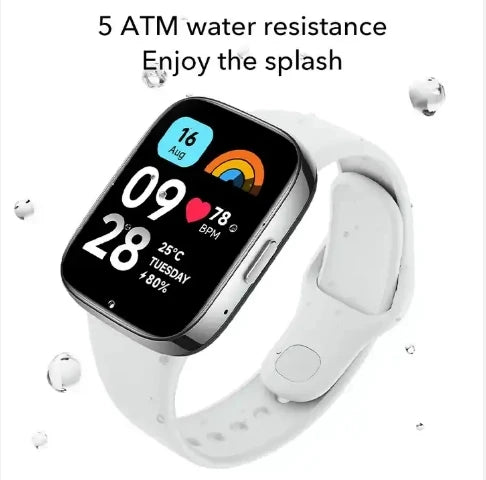 Xiaomi Redmi Smart Watch 3 2024 GPS Waterproof Scale Fitness Tracking Bt Phone Call Chinese Smartwatch for Note 12 13 Pro