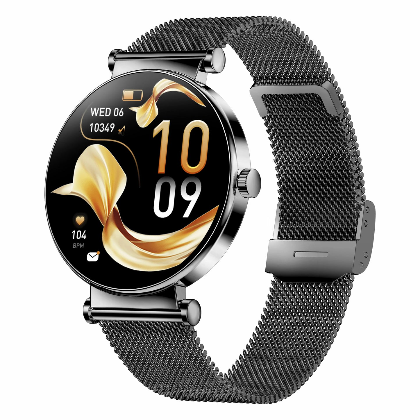 LC26 Smartwatch Lady Health Monitoring 1.32inch Amoled Screen BT Calling 6.8mm Ultra-thin Heart Rate 2025 Smart Watch Woman