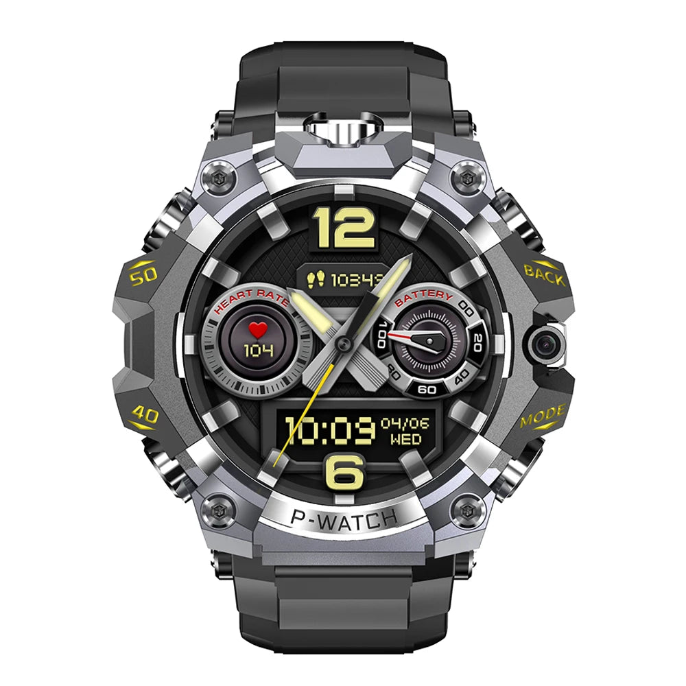 2025 Q668 4G Sim Card Smart Watch With Dual Camera Video Call 1.5inch Amoled Global Version GPS WIFI  Round Smartwatch P888