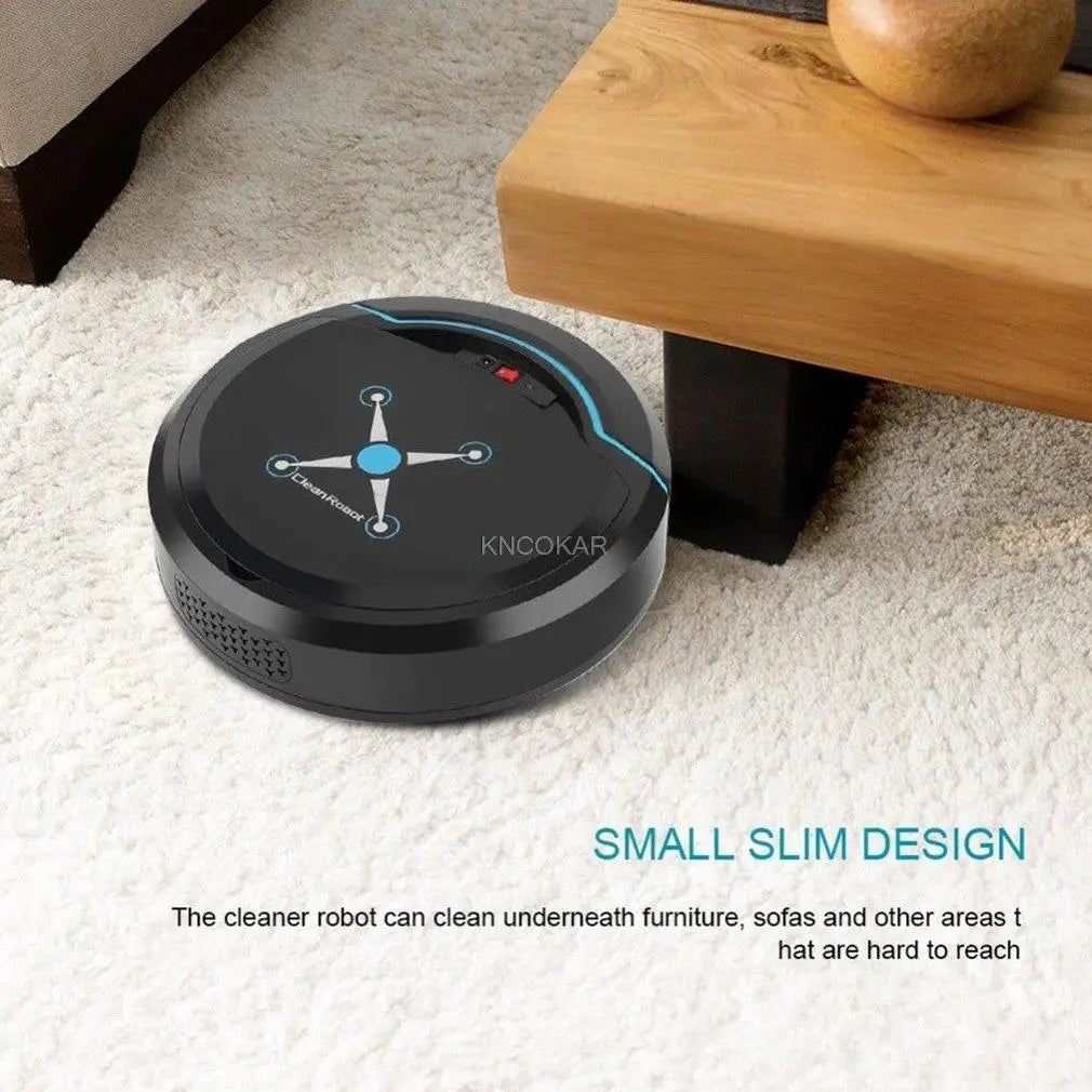Automatic Smart Robot Vacuum Cleaner Small Vacuum Cleaners Sweeping Robot Floor Dirt Auto Home USB Rechargeable Cleaning Machine