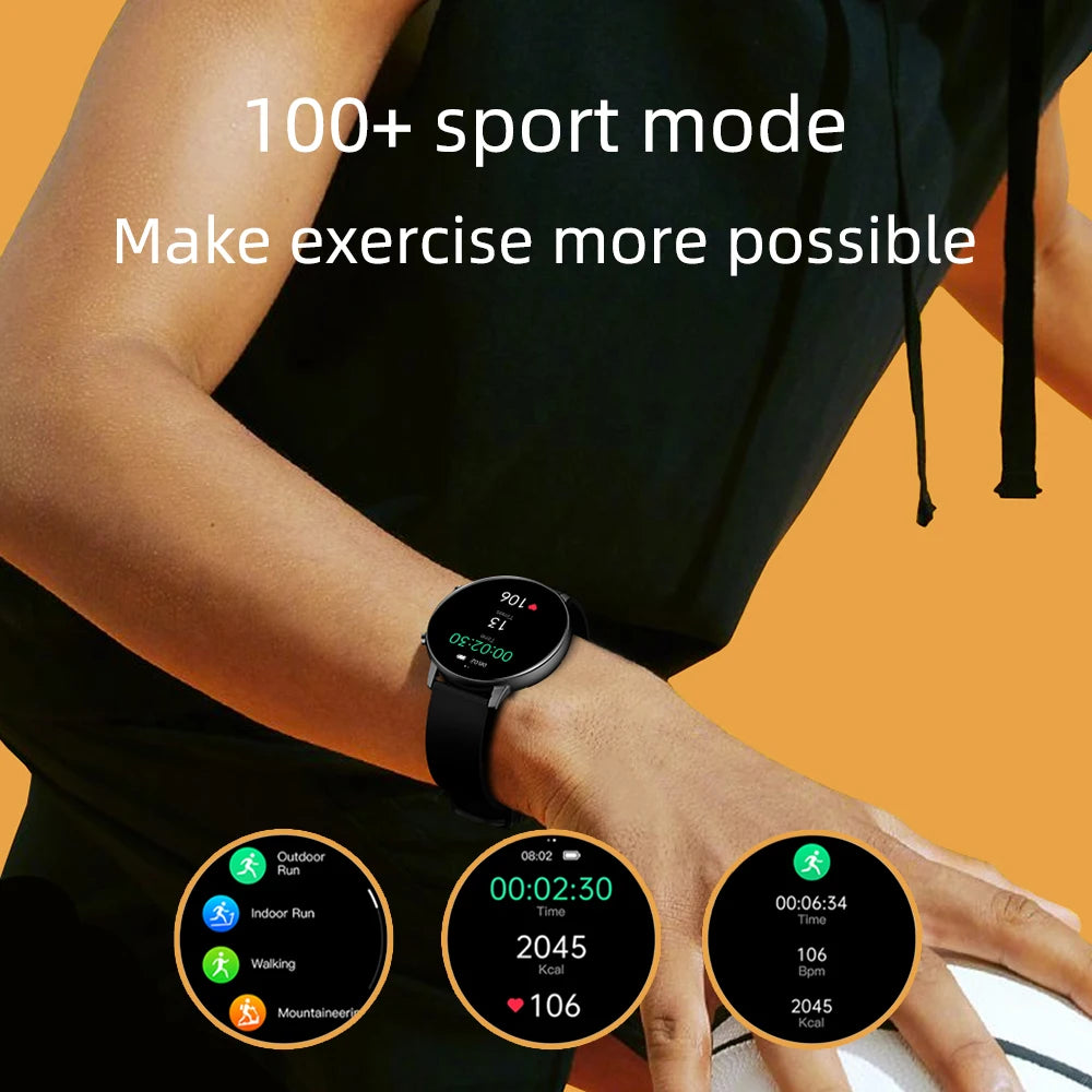 SENBONO G28 Round Smart Watch Men  1.39'' 360*360 HD Big Screen Answer Call Watch Blood Pressure Monitor Women Smartwatch Sports