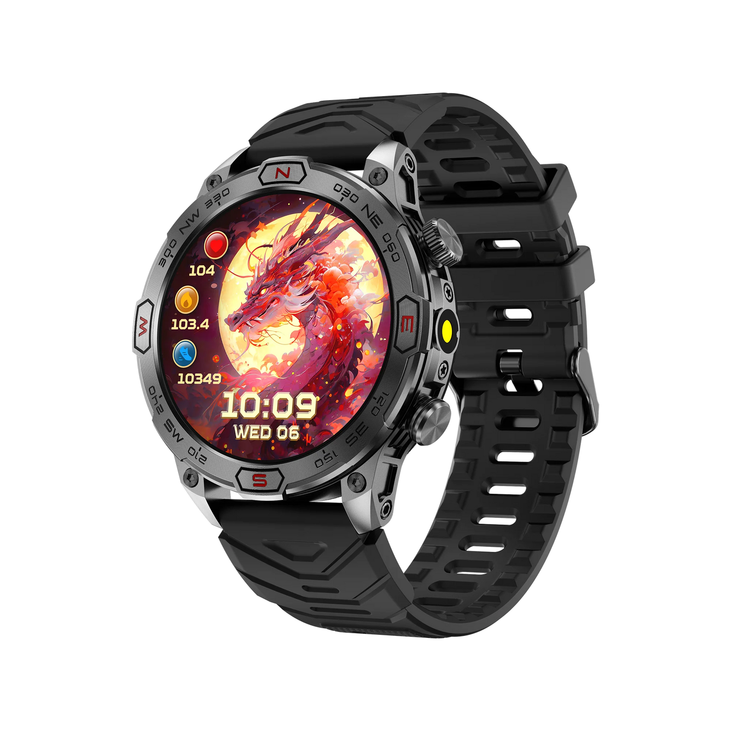 Popular KC86 Smartwatch 1ATM Waterproof Multi Sports Mode Wearable Device Outdoor Smart Watch