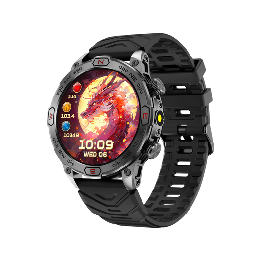 Popular KC86 Smartwatch 1ATM Waterproof Multi Sports Mode Wearable Device Outdoor Smart Watch