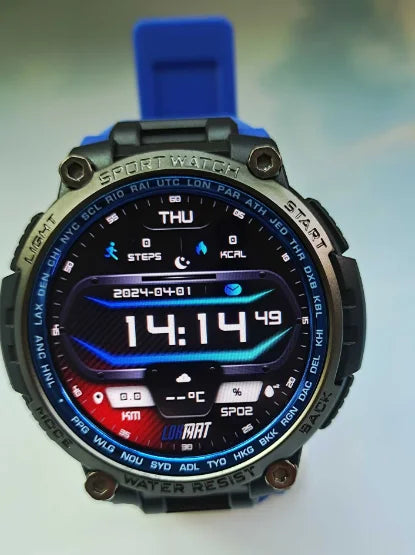 290mah BT Calling Smartwatch LC17 Smart Watch Waterproof IP67 Compass Step Counter Call Reminder Blood Oxygen Smart Bracelet