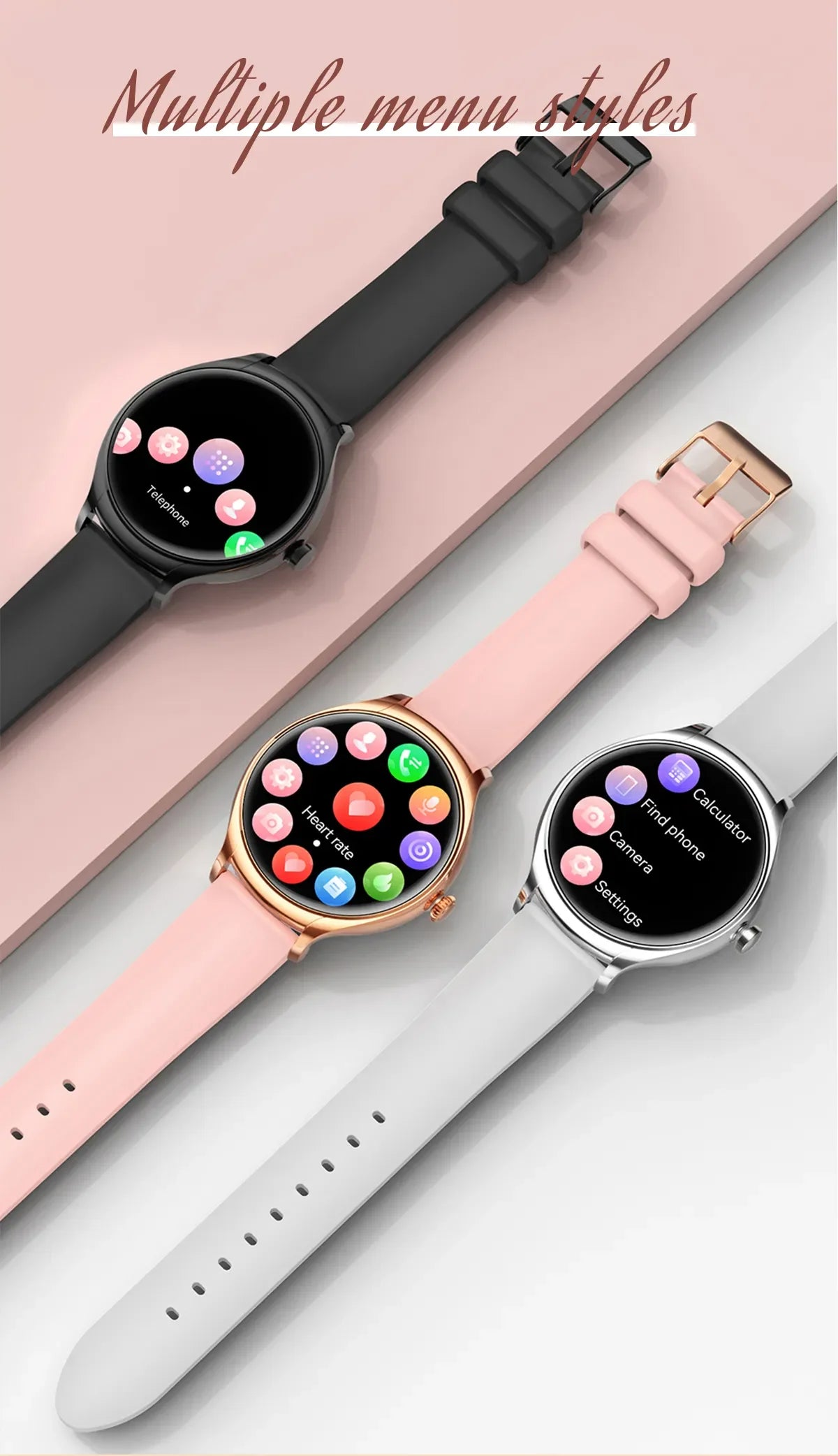 KT67 Smartwatch 1.39 Inch Full Screen Calling Fashion Multi Sport Models Dial Wearable Device Sport Smart Watch