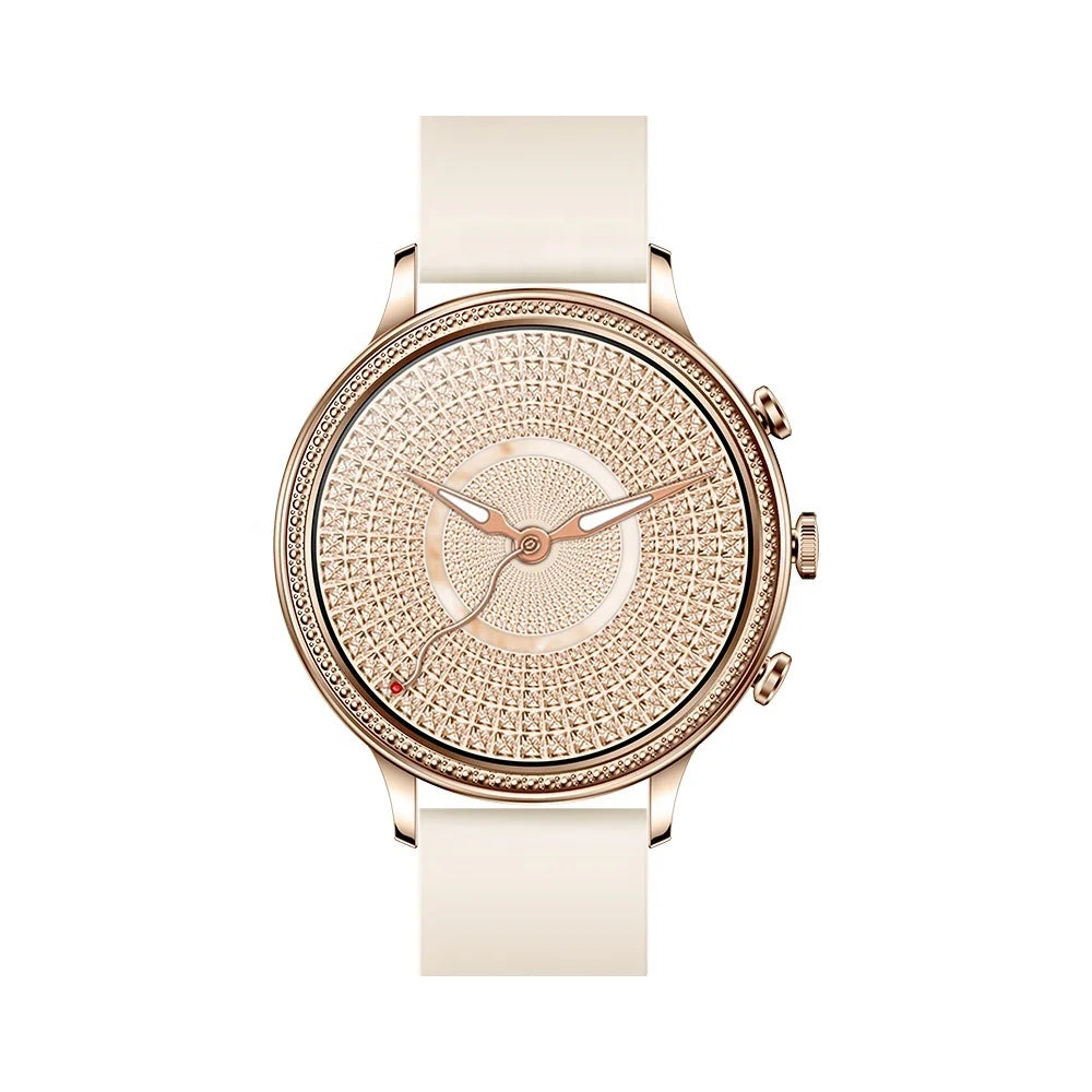 Woman Smartwatch V60 Heart Rate Monitor Bt Call Music Player Sleep Monitor Smartwatches Woman
