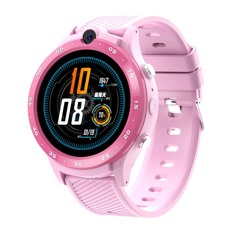1.28" Round Screen Y20 Smart Phone Watch 4G Voice Chat SOS Call LBS Wifi Positioning Kids Waterproof Smartwatch with Sim Card
