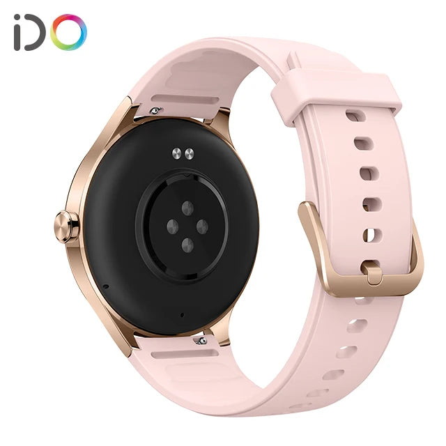 1.27inch TFT Female Fitness Smartwatch IP68 Waterproof Heart Rate Monitoring Blood Oxygen Dial Call Fashionable Silicone