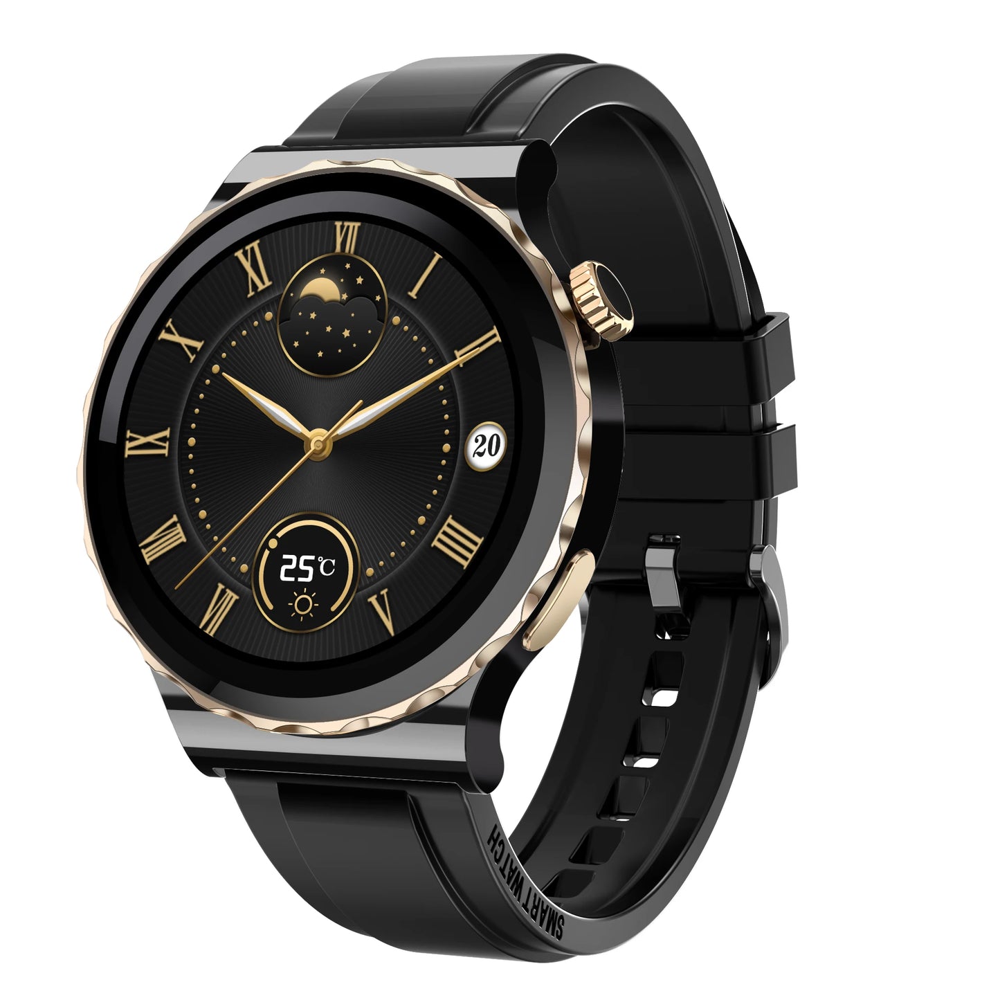 Smart Watch E23 BT Call Leather Steel Strap 1.32 Inch HD Screen Ladies Smartwatch for Women OEM ODM MSDS CE Rohs Support
