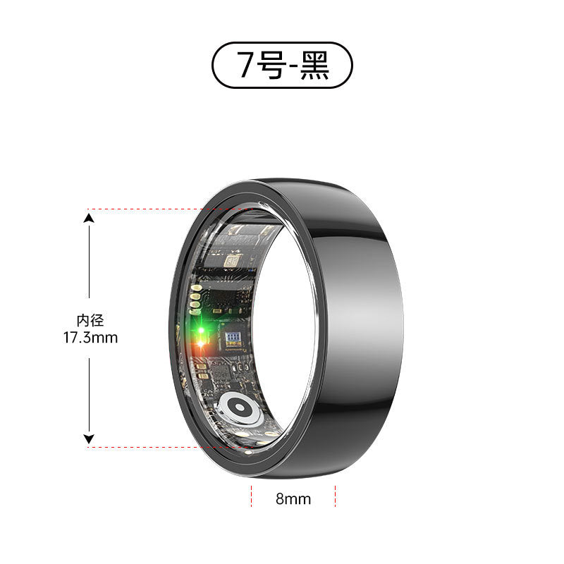 Cross-border new ceramic steel R1000 smart ring health monitoring sleep heart rate blood oxygen exercise remote care