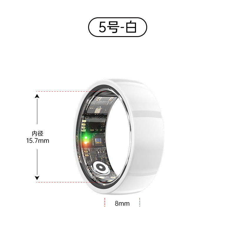 Cross-border new ceramic steel R1000 smart ring health monitoring sleep heart rate blood oxygen exercise remote care