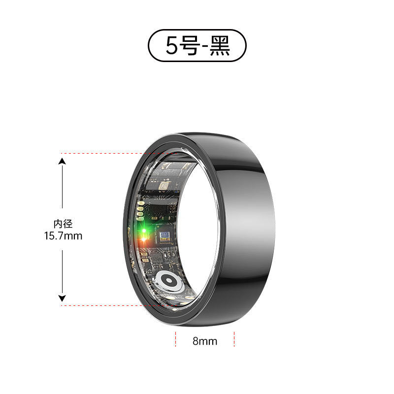 Cross-border new ceramic steel R1000 smart ring health monitoring sleep heart rate blood oxygen exercise remote care