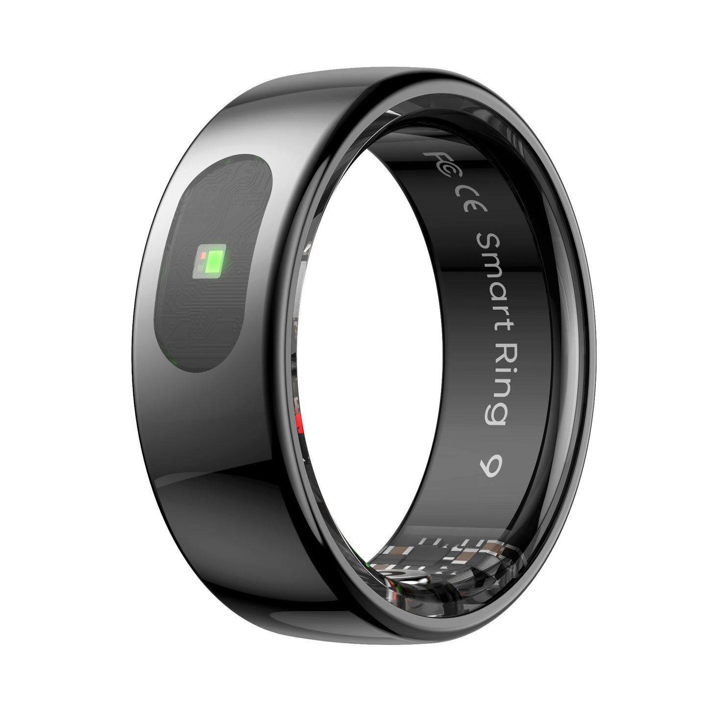 R08(JRING) Waterproof Touch Body Temperature Sleep Blood Oxygen Heart Rate Movement Photo Music Control Smart Ring