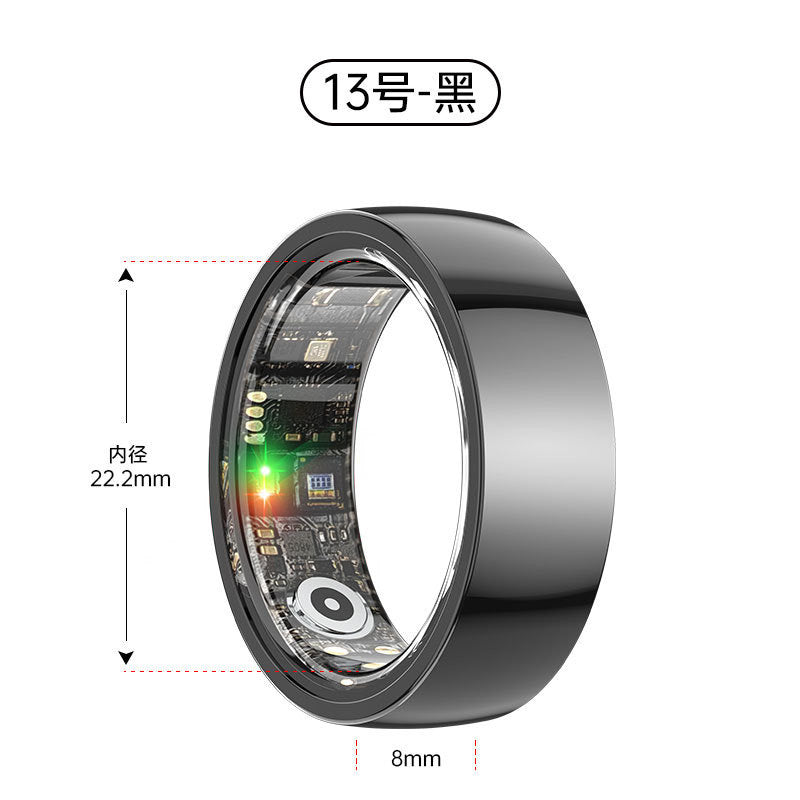 Cross-border new ceramic steel R1000 smart ring health monitoring sleep heart rate blood oxygen exercise remote care