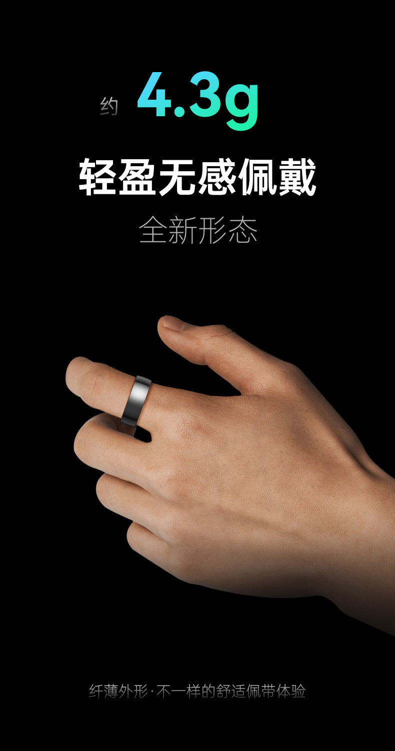 Cross-border new ceramic steel R1000 smart ring health monitoring sleep heart rate blood oxygen exercise remote care
