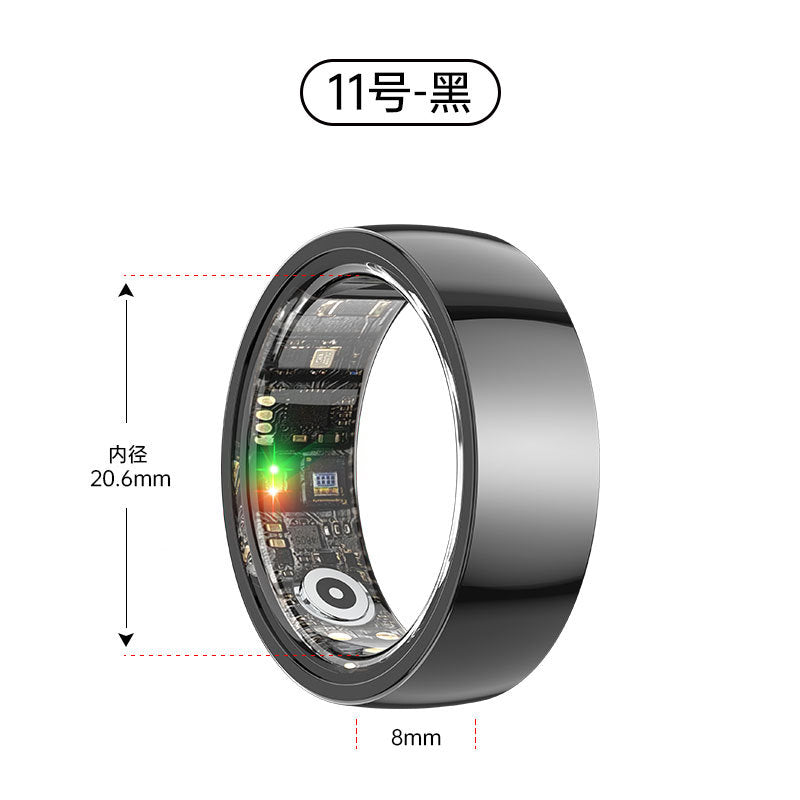 Cross-border new ceramic steel R1000 smart ring health monitoring sleep heart rate blood oxygen exercise remote care