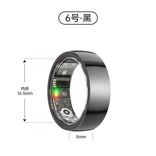 Cross-border new ceramic steel R1000 smart ring health monitoring sleep heart rate blood oxygen exercise remote care