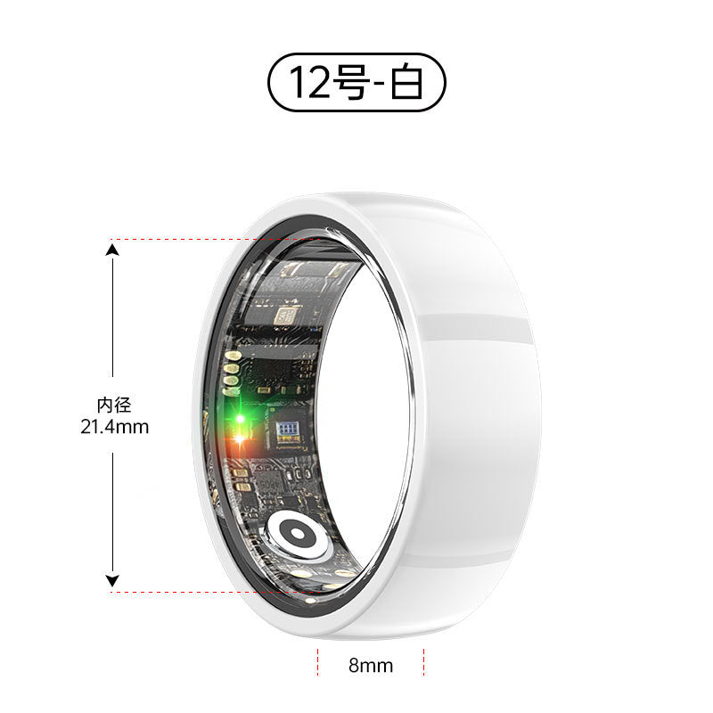 Cross-border new ceramic steel R1000 smart ring health monitoring sleep heart rate blood oxygen exercise remote care