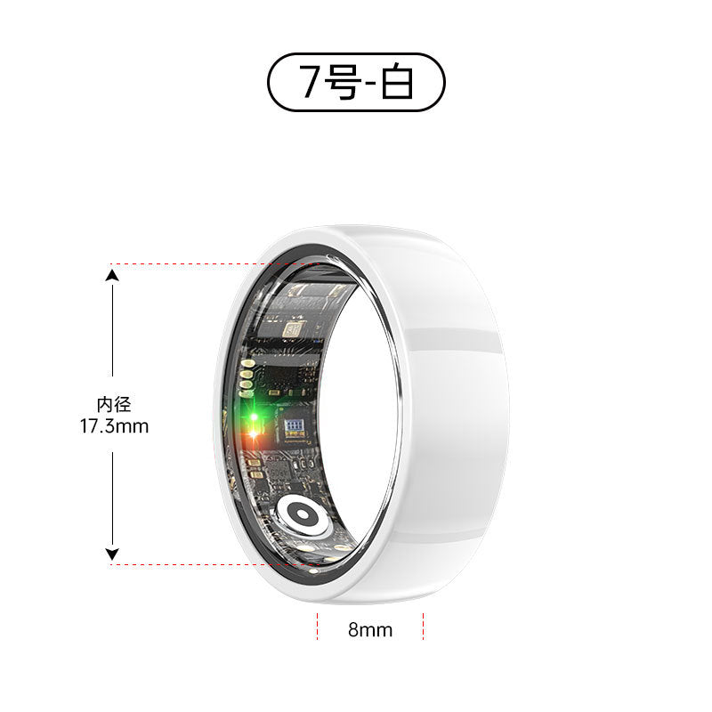 Cross-border new ceramic steel R1000 smart ring health monitoring sleep heart rate blood oxygen exercise remote care