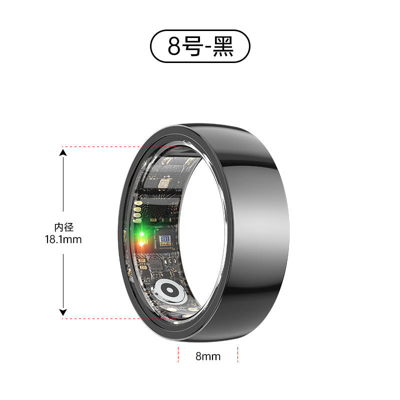 Cross-border new ceramic steel R1000 smart ring health monitoring sleep heart rate blood oxygen exercise remote care