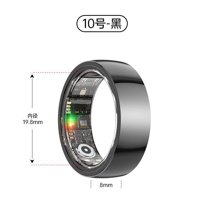 Cross-border new ceramic steel R1000 smart ring health monitoring sleep heart rate blood oxygen exercise remote care