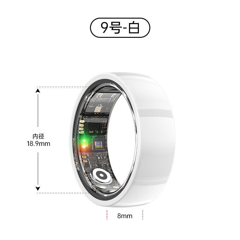 Cross-border new ceramic steel R1000 smart ring health monitoring sleep heart rate blood oxygen exercise remote care