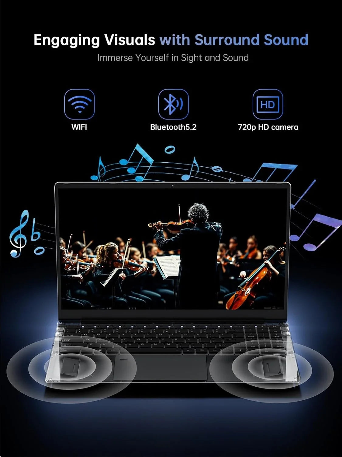 LENO HOT Ultra Slim 15.6" Laptop Win11 Intel Core i9 9900 32GB 1TB/2TB 1920*1080 HD Gamer Office PC