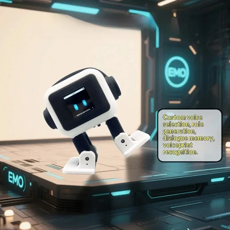Best-Selling AI EMO Robot ESP32-S3 Intelligent Interactive Chat And Dance Emotional Partner Intelligent Robot 2026 New Best-Sell