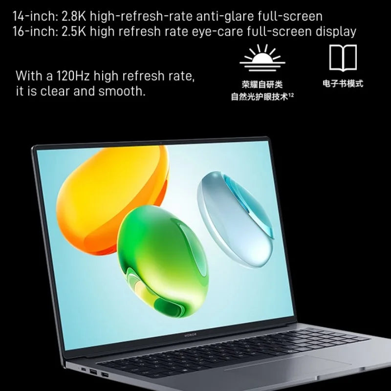 New HONOR Laptop MagicBook X14 X16 2026 16"Inch 120Hz Ultra 5 24GB 1TB Computer PC Notebook Ultrabook Win 11pro
