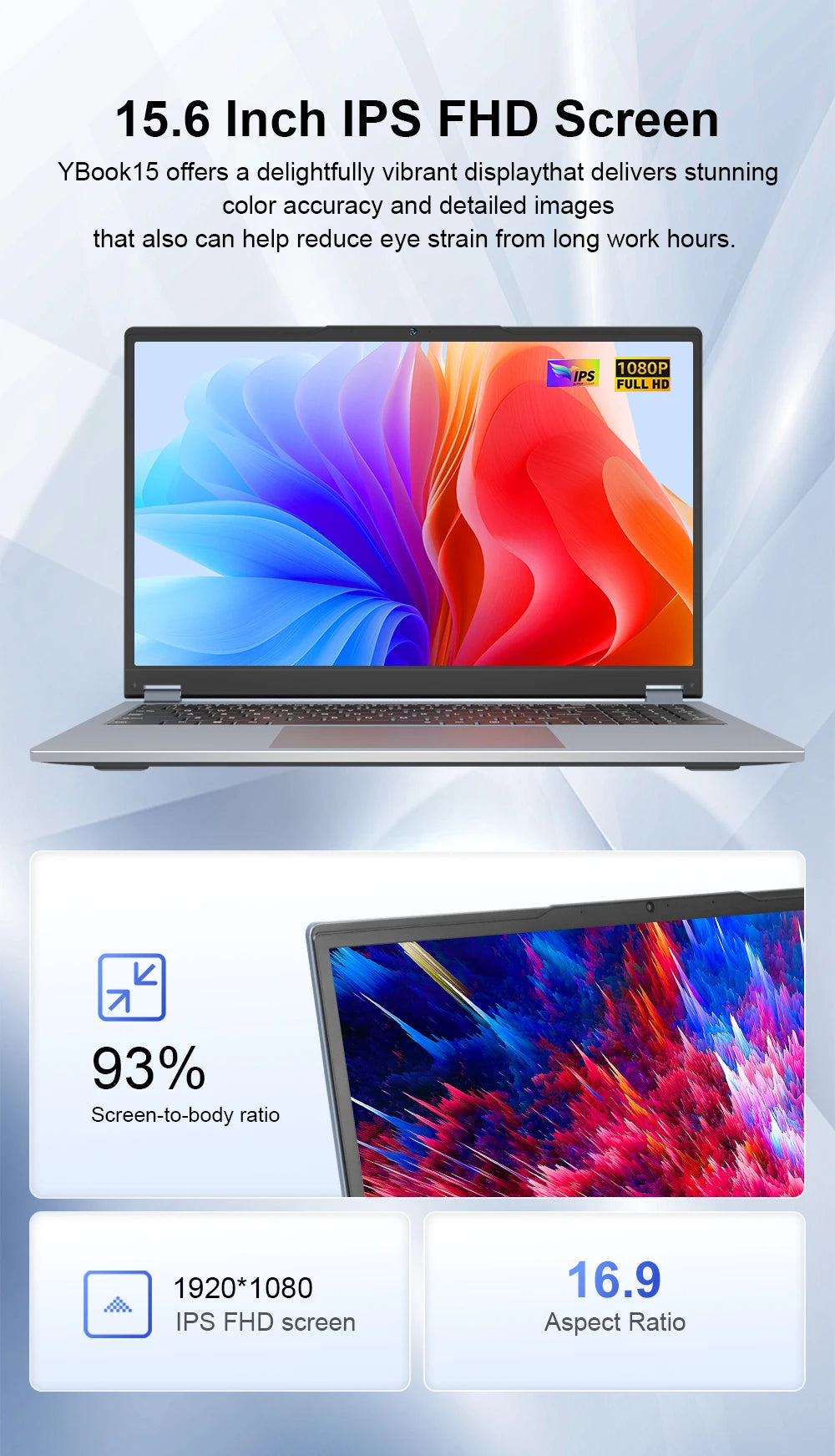 Ninkear Ybook15 Laptop Amd Ryzen 3 3200U 15.6 Inch 360 °   Flip Fhd Ips 1920*1080 Touchscreen 16G+512Gb Backlit Keyboard Windows 11