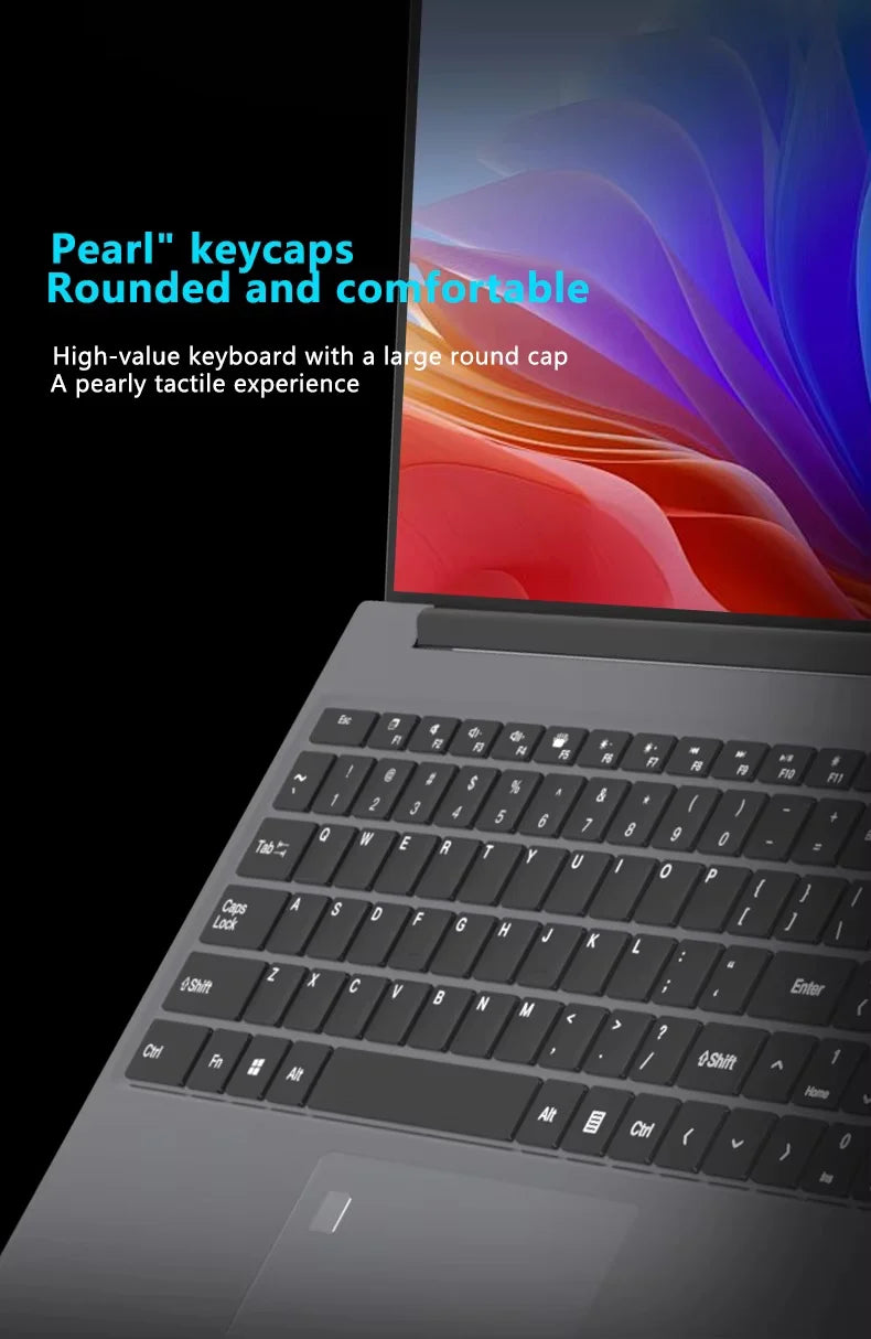 Windows 11 Pro 15.6" Ultra Slim Laptop intel Core i9-9900U 16GB RAM 1/2TB SSD Fingerprint Unlock Office game Backlight Laptop