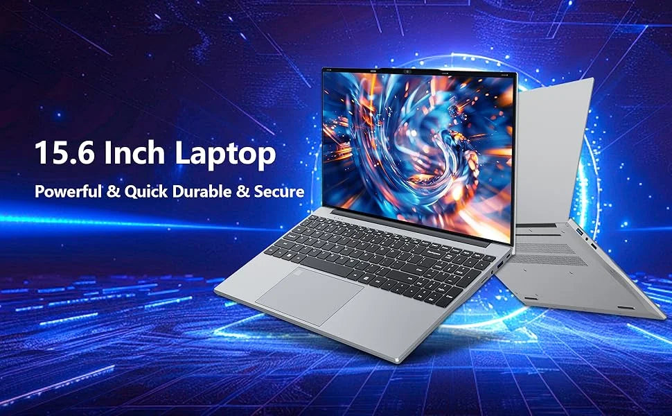 15.6 Inch 4K HD Gaming Laptop Intel Core i9 9900 Win11 16GB RAM 1TB SSD Ultra Slim Portable Office Business Notebook Computer