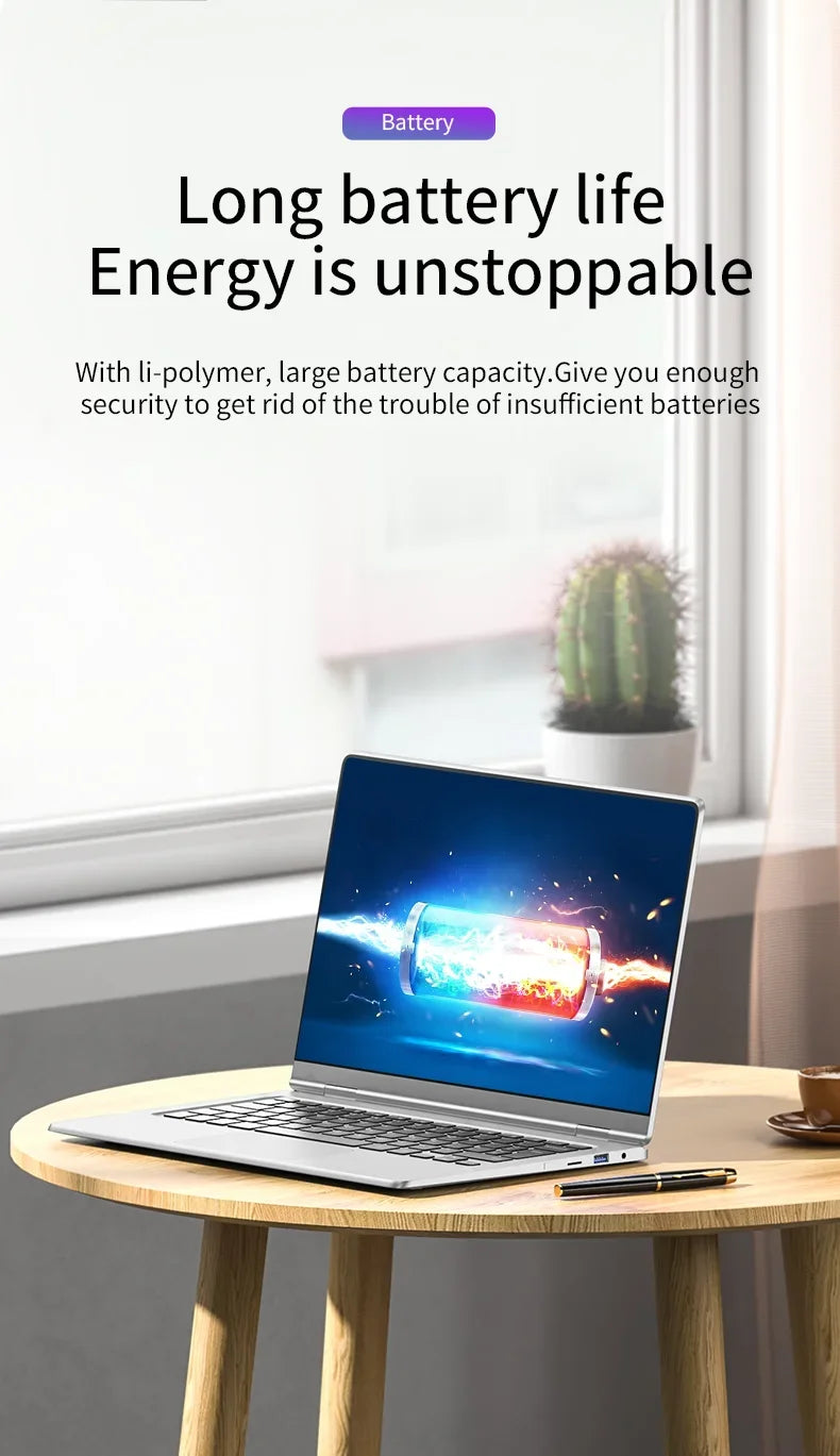 11.6-Inch 2-in-1 Touchscreen Intel Laptop Tablet Windows 11 Pro 8GB DDR4 RAM 128GB/256GB/512GB SSD  Portable Study Computer