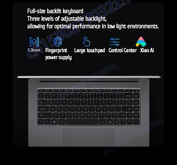 Xiaomi Laptop RedmiBook Pro 16 Core Ultra 5-125H ARC Graphics 16GB 1TB SSD 16-inch 2.5K 120Hz Screen Pc