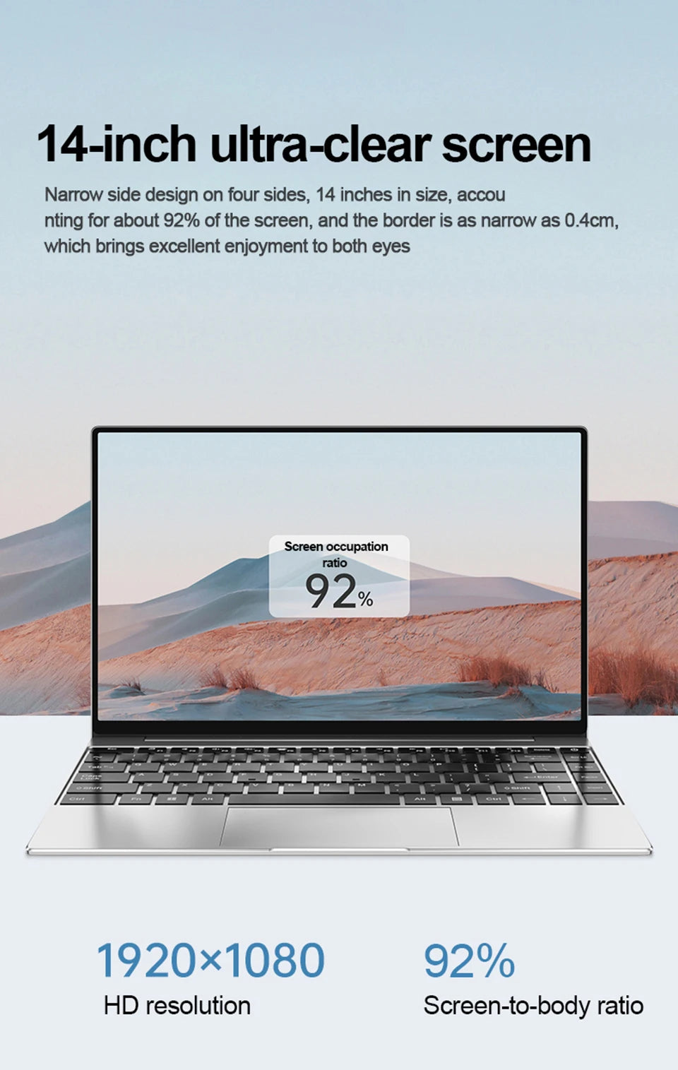 Portable Laptop  Windows 11 Pro 14.1 inch  Laptop Computer HD Screen Intel Core i9 8950HK 16GB RAM 1TB 2TB SSD  laptops PC