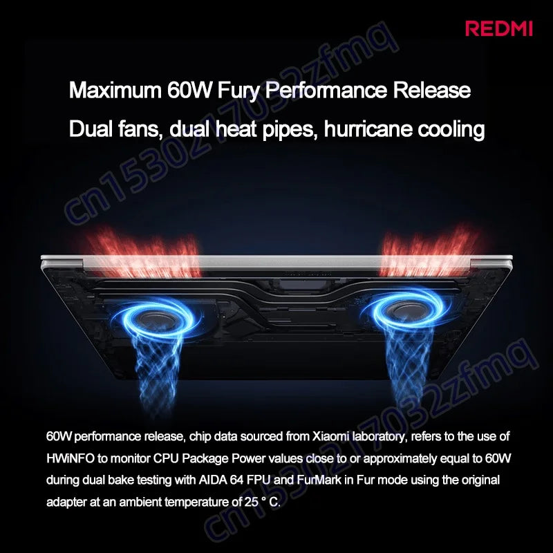 Xiaomi Laptop RedmiBook Pro 16 Core Ultra 5-125H ARC Graphics 16GB 1TB SSD 16-inch 2.5K 120Hz Screen Pc