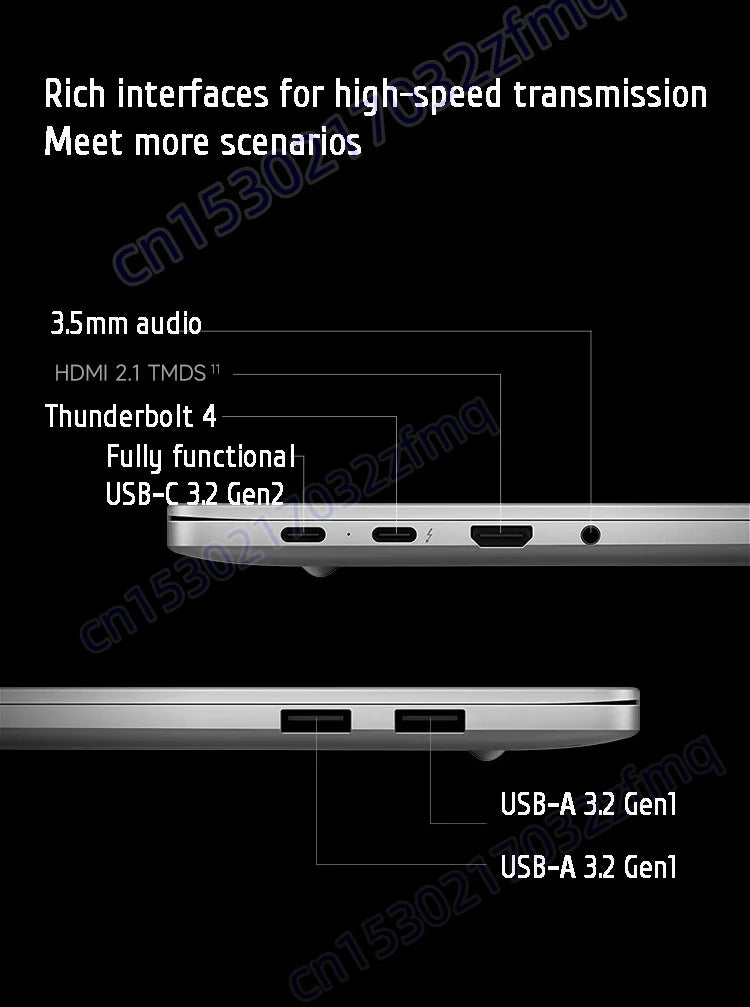 Xiaomi Laptop RedmiBook Pro 16 Core Ultra 5-125H ARC Graphics 16GB 1TB SSD 16-inch 2.5K 120Hz Screen Pc