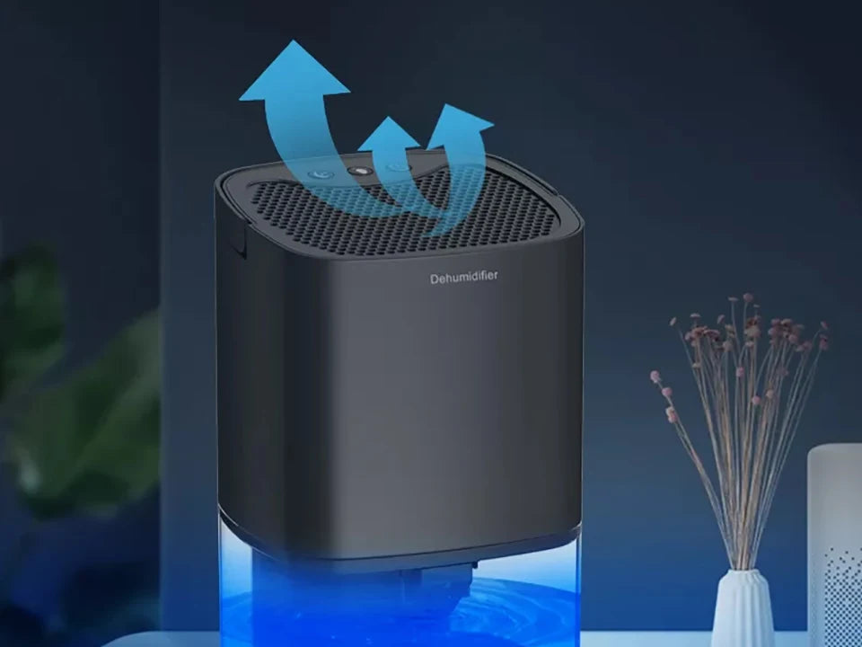 Electric Dehumidifier Moisture Absorbers Air Dryer With 1000ml Water Tank  Air Home Dehumidifier For Basement Bathroom Wardrobe