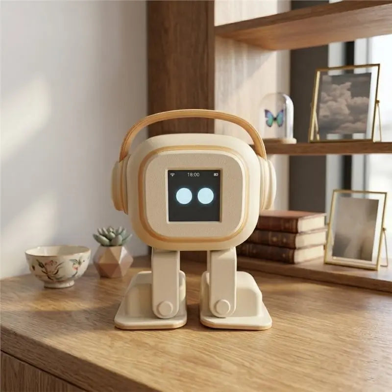 BTLIFE-EMO Robot Singing Dancing AI Chatbot Robot Smart Emotion Perception Emoji Display Touch Interaction AI Companionship Pet