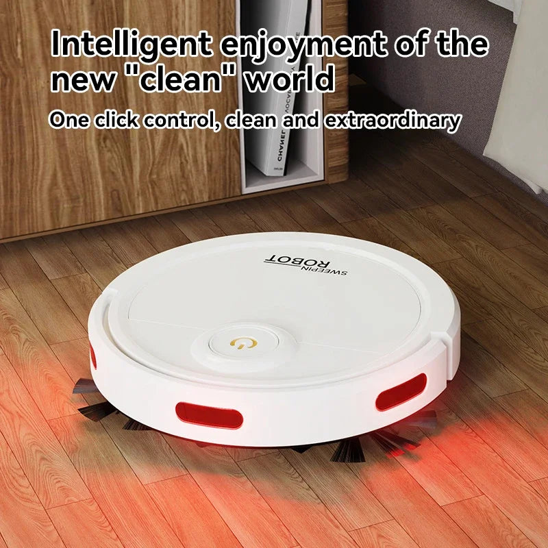 3-in-1 Fully Automatic Sweeper Suction Mopping Sweeping Machine Charge USB Intelligent Kitchen Home Cleaning Robots 2026 New