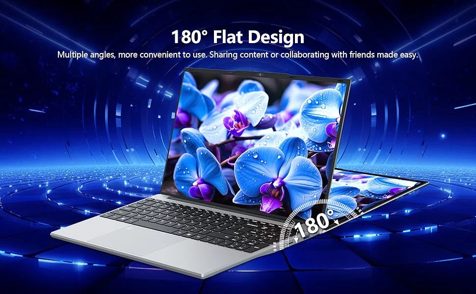 15.6 Inch 4K HD Gaming Laptop Intel Core i9 9900 Win11 16GB RAM 1TB SSD Ultra Slim Portable Office Business Notebook Computer