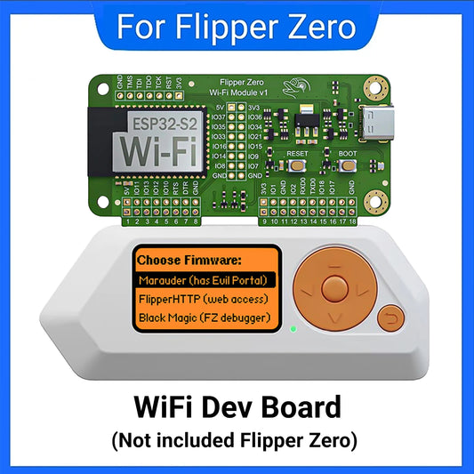 Flipper Zero Wi-Fi Devboard with Pre-Installed Marauder Firmware, ESP32-S2 Chipset for Wireless Penetration Testing, SSID