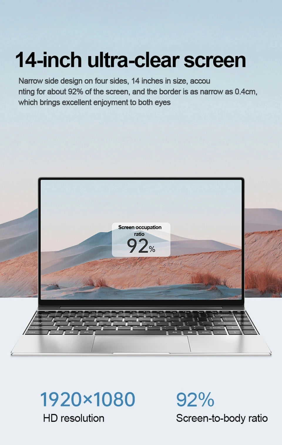 2026 14.1" Laptop Gaming Computer Intel Core i9 10980HK Windows 11 Pro 16GB DDR4 1TB SSD Gamer PC Notebook Computer Laptops PC