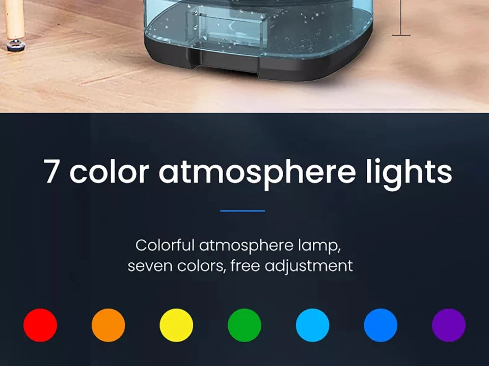 Electric Dehumidifier Moisture Absorbers Air Dryer With 1000ml Water Tank  Air Home Dehumidifier For Basement Bathroom Wardrobe