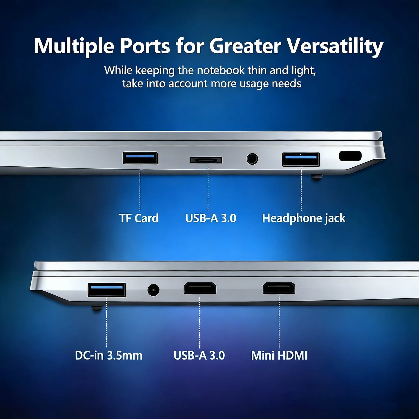 Offcie laptop Intel Core i9-9900 Windows 11 Pro Laptops 16GB RAM 1TB SSD Office Gamer Study notebook Computer PC