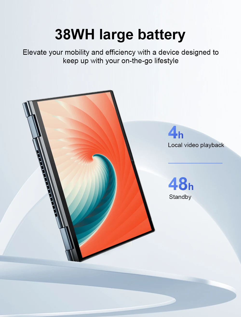 Ninkear Ybook15 Laptop Amd Ryzen 3 3200U 15.6 Inch 360 °   Flip Fhd Ips 1920*1080 Touchscreen 16G+512Gb Backlit Keyboard Windows 11